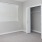 a room with a closet